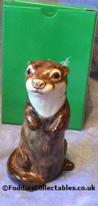John Beswick Otter Moneybox quality figurine